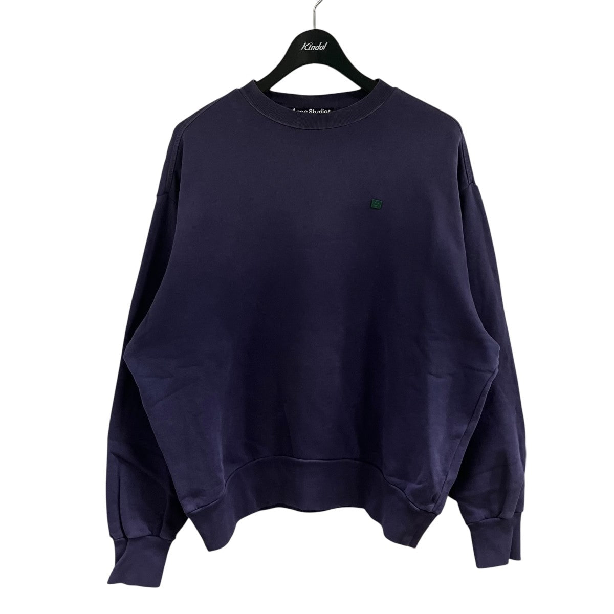 フェイスロゴ長袖スウェット