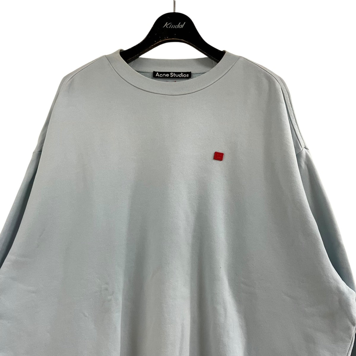 ACNE STUDIOS フェイスロゴ長袖スウェット 古着・中古-2枚目のアイテム画像