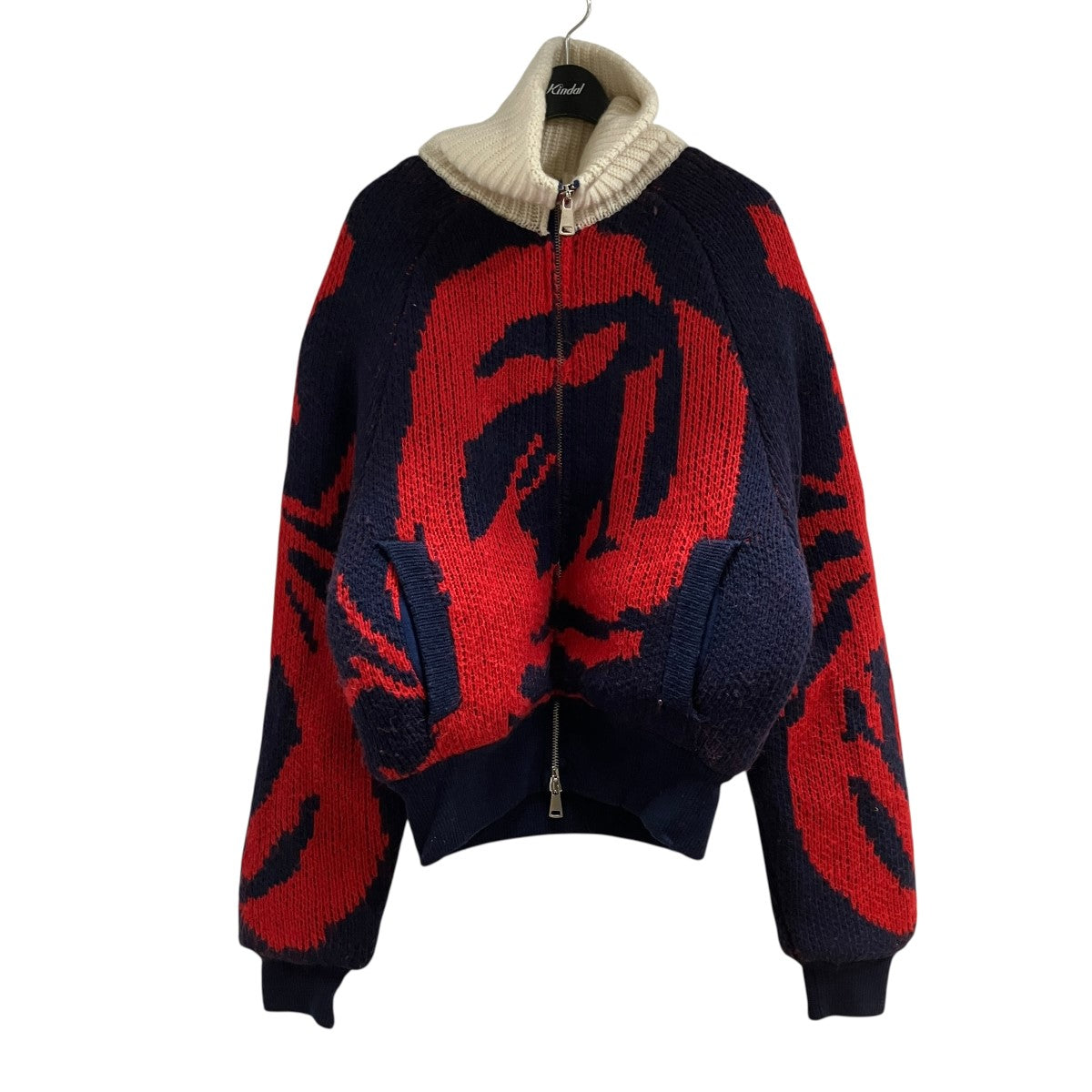 CHARLES JEFFREY LOVERBOY ニットボンバージャケット 古着・中古-1枚目のアイテム画像