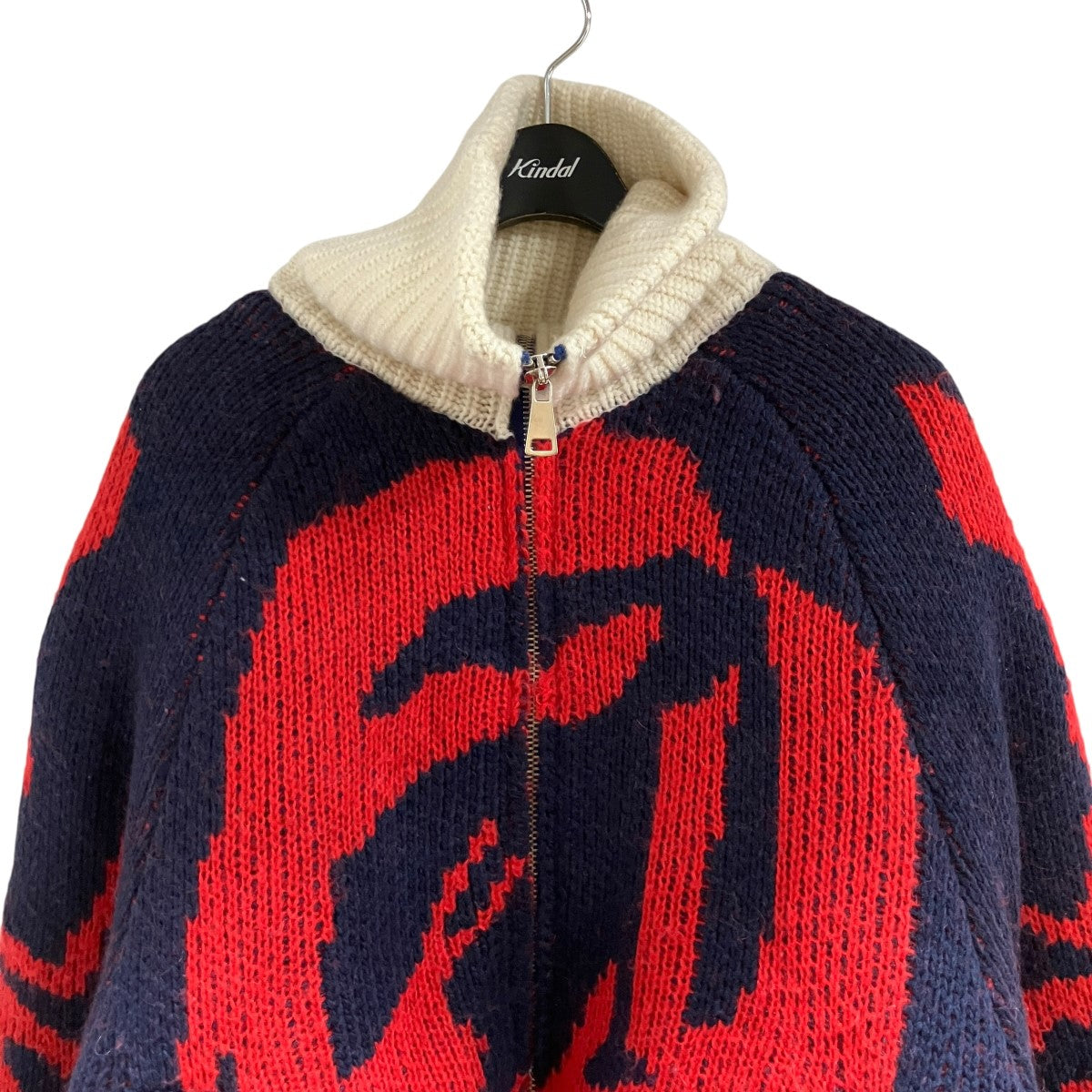 CHARLES JEFFREY LOVERBOY ニットボンバージャケット 古着・中古-2枚目のアイテム画像