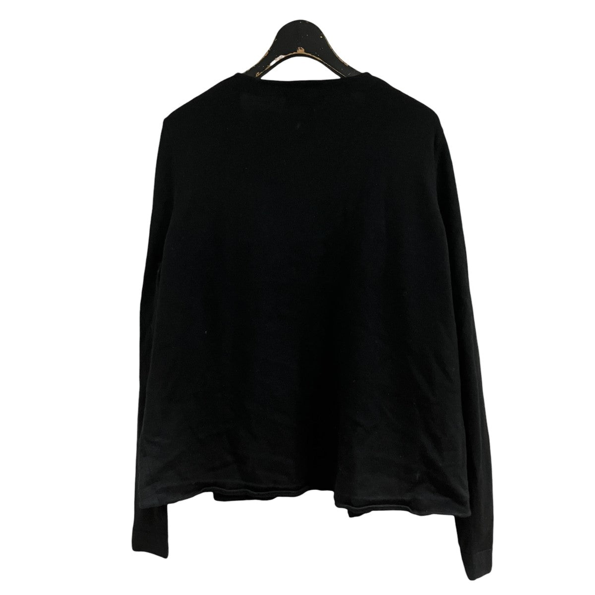 BALENCIAGA ノーカラーウールカーディガン 古着・中古-3枚目のアイテム画像