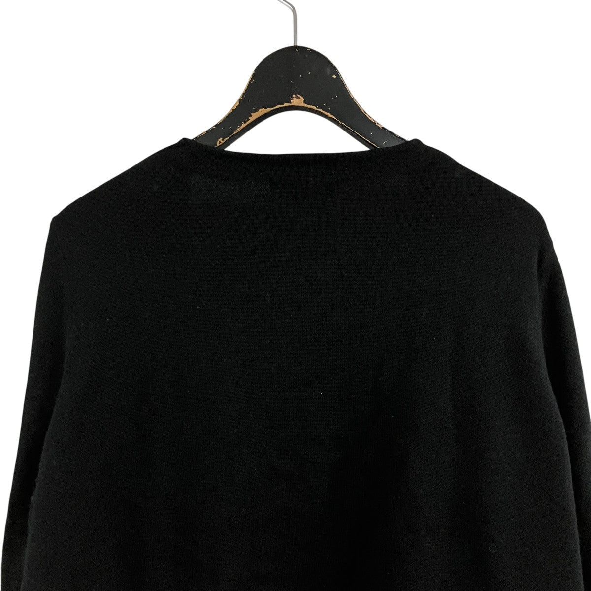 BALENCIAGA ノーカラーウールカーディガン 古着・中古-4枚目のアイテム画像