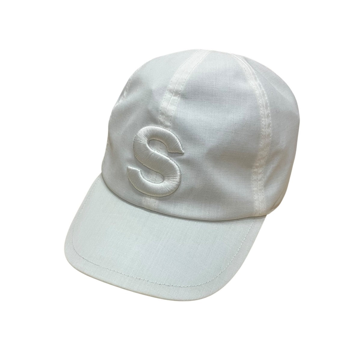 sacai s Cap SuitingSロゴキャップ 古着・中古-1枚目のアイテム画像