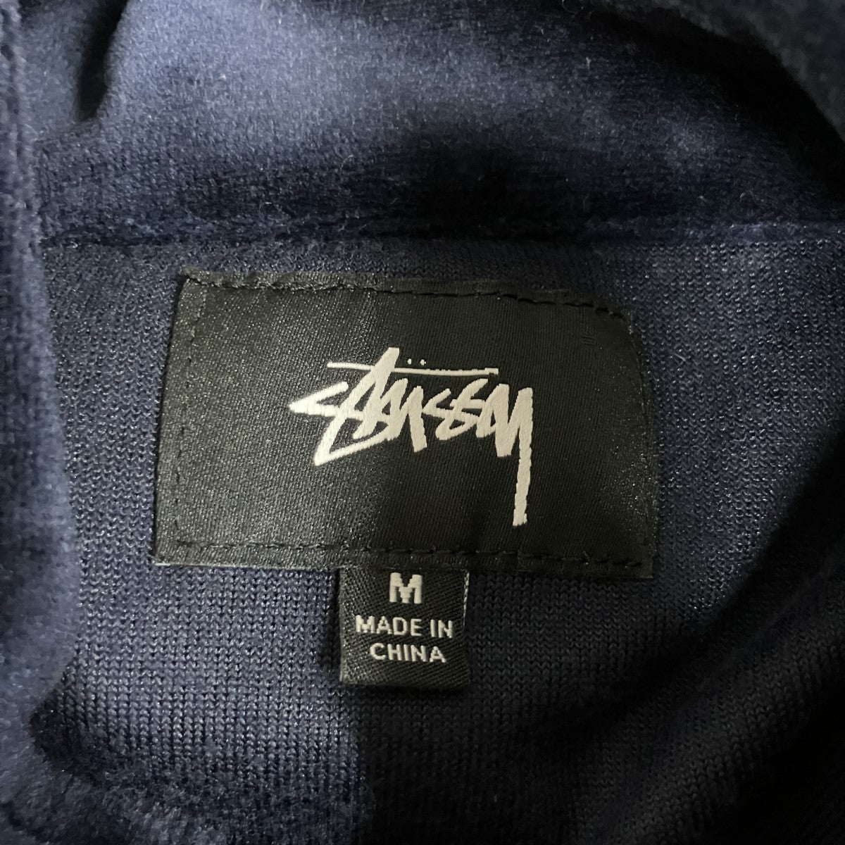 STUSSY ベロアジャケット 古着・中古-5枚目のアイテム画像