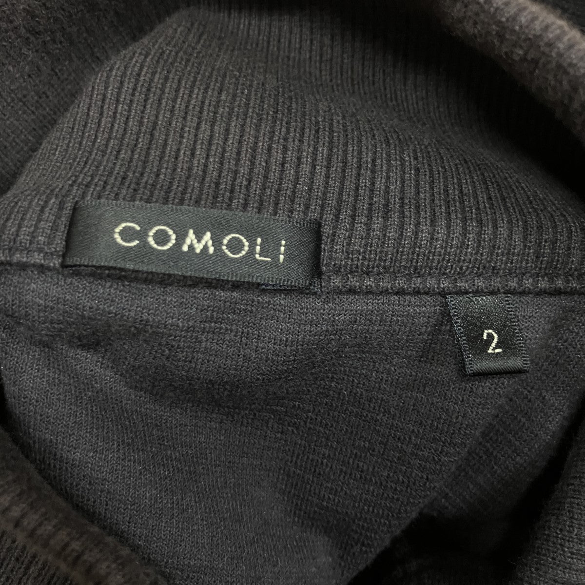 COMOLI ベロアトラックジャケット 古着・中古-5枚目のアイテム画像
