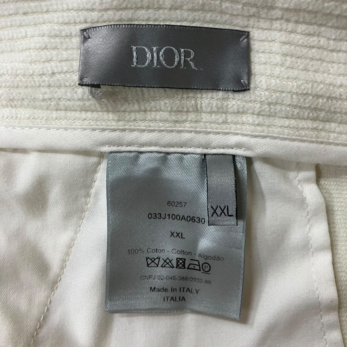 DIOR コーデュロイショーツ 古着・中古-7枚目のアイテム画像