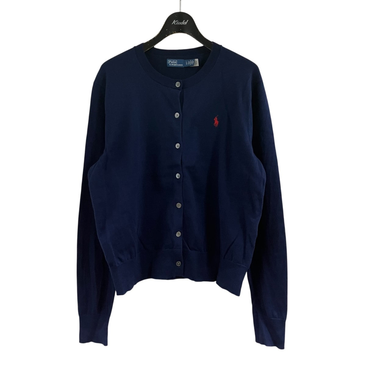 POLO RALPH LAUREN ロゴエンブロイダリーカーディガン 古着・中古-1枚目のアイテム画像