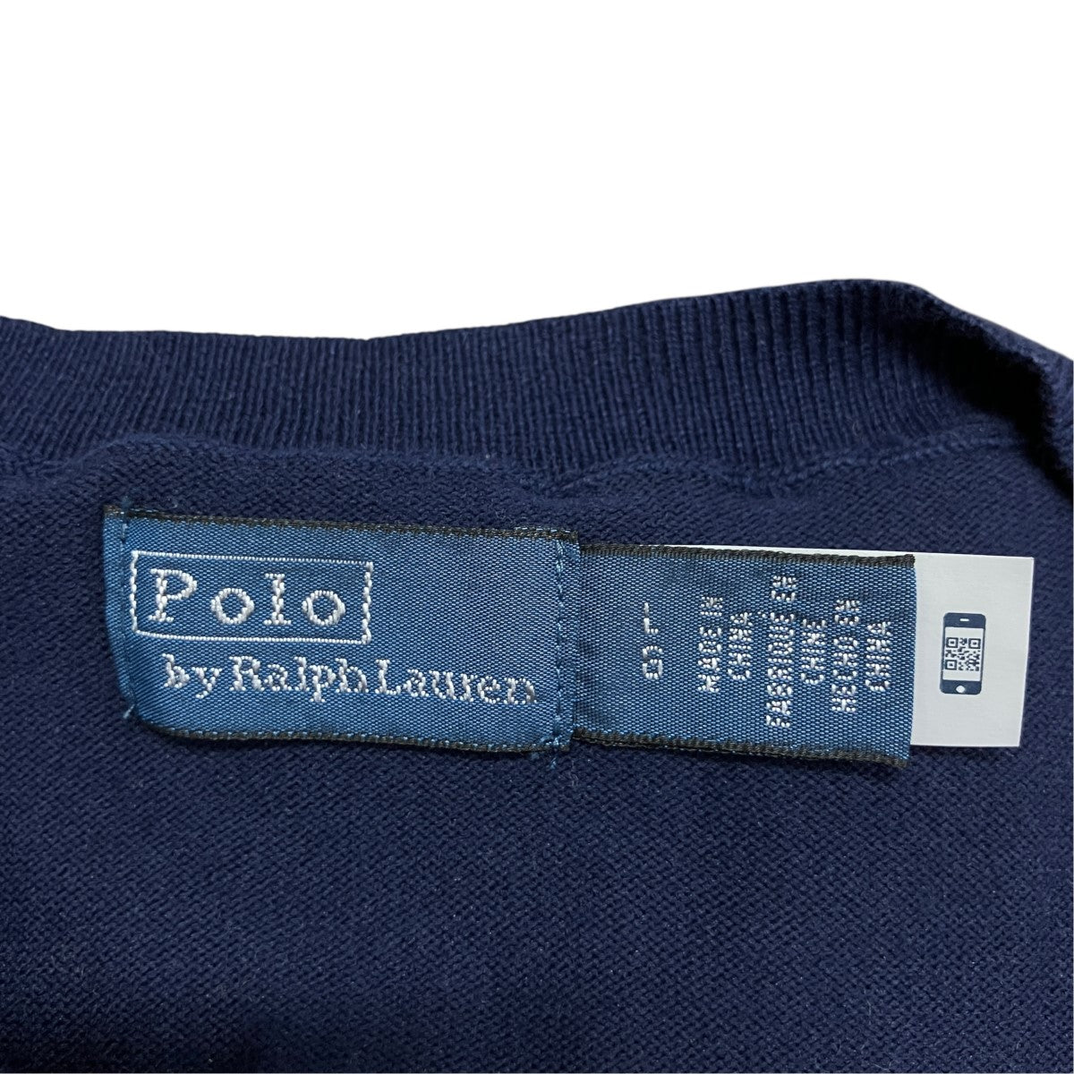 POLO RALPH LAUREN ロゴエンブロイダリーカーディガン 古着・中古-5枚目のアイテム画像