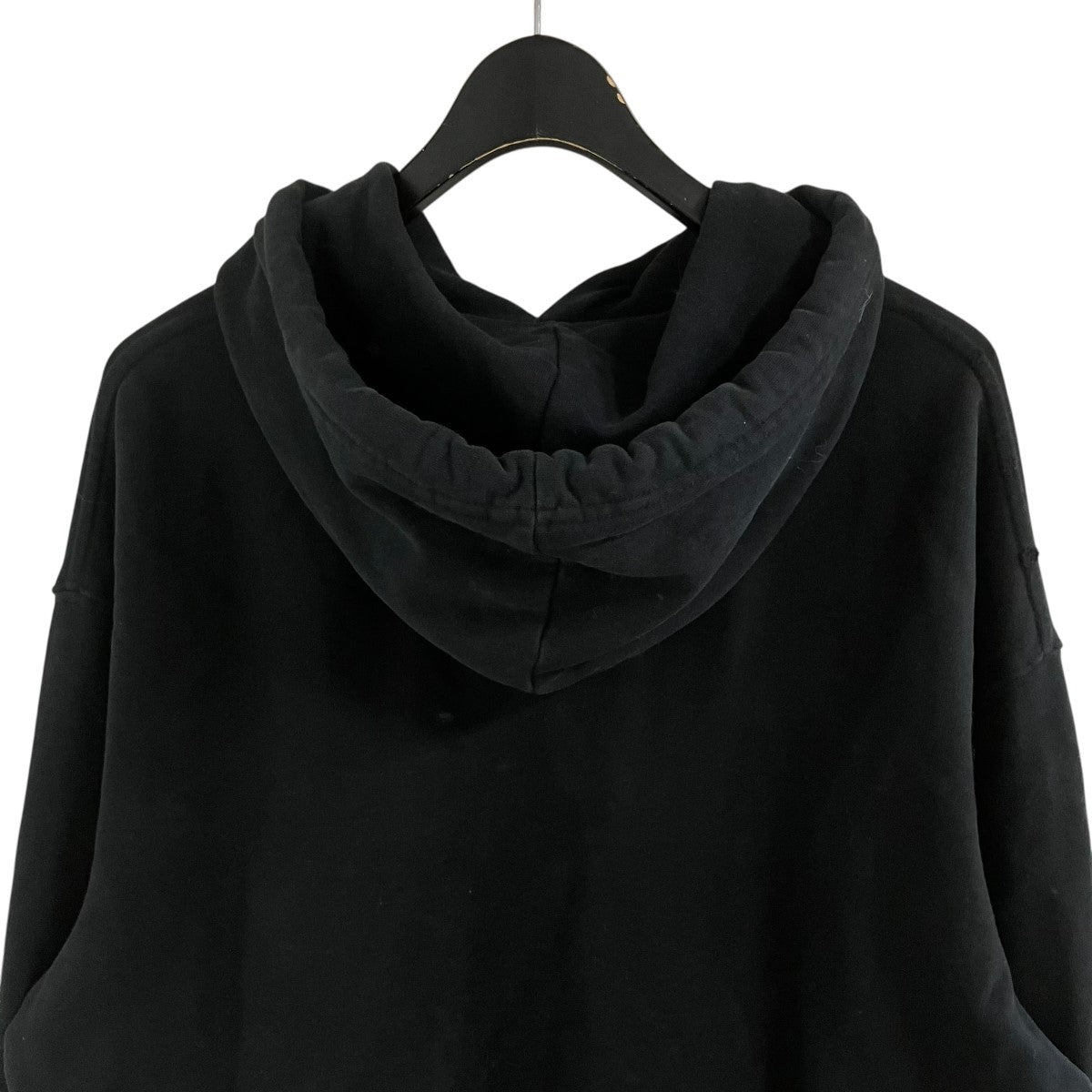 RAF SIMONS デストロイ加工Rプリントプルオーバーパーカー 古着・中古-4枚目のアイテム画像