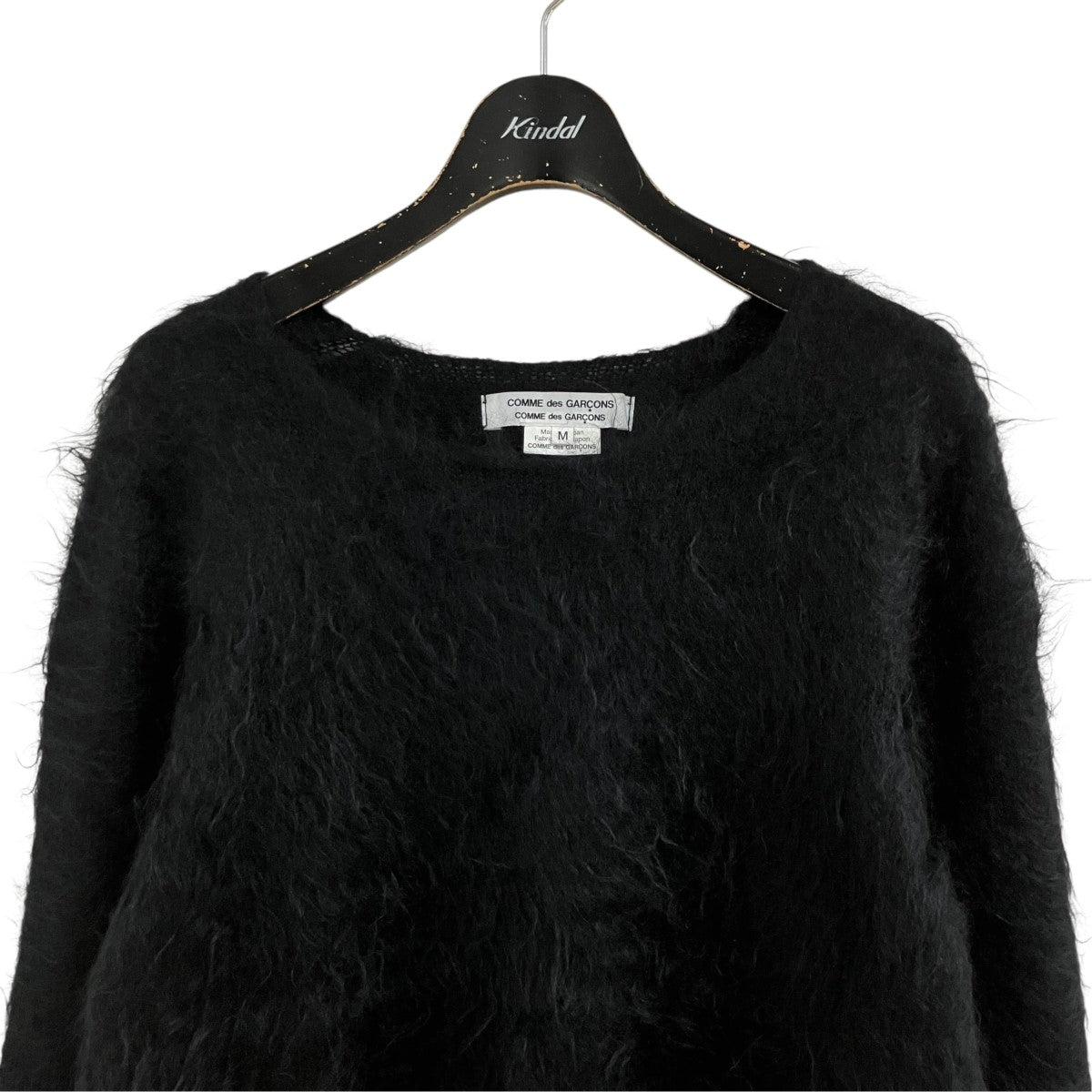 COMME des GARCONS COMME des GARCONS モヘヤ混ニットセーター 古着・中古-2枚目のアイテム画像