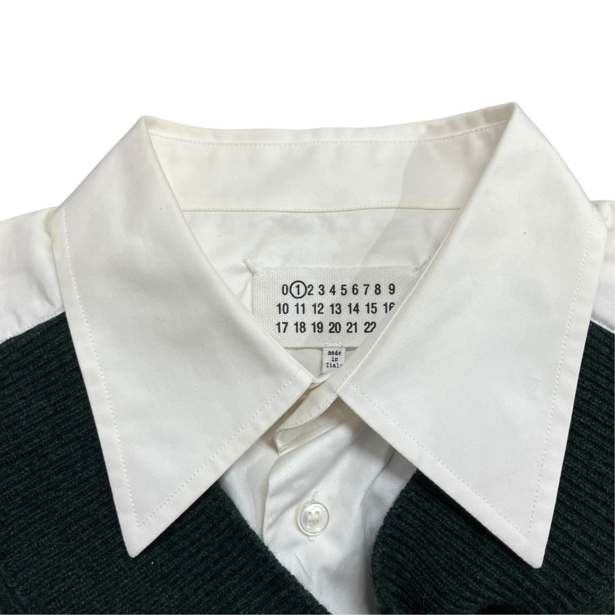 Maison Margiela1 ニットドッキングプルオーバーブラウス 古着・中古-5枚目のアイテム画像