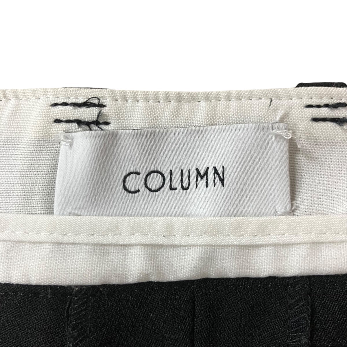 COLUMN スラックスパンツ 古着・中古-6枚目のアイテム画像