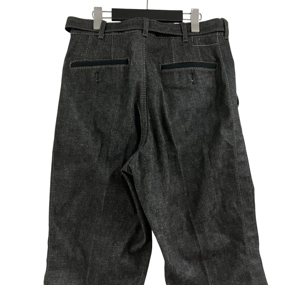 sacai×BEYONDEXX ベルテッドデニムパンツ 古着・中古-4枚目のアイテム画像