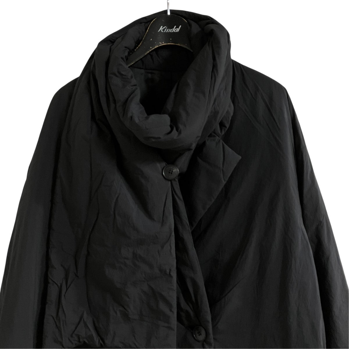 KAPOK KNOT ダウンナイロンコート 古着・中古-2枚目のアイテム画像