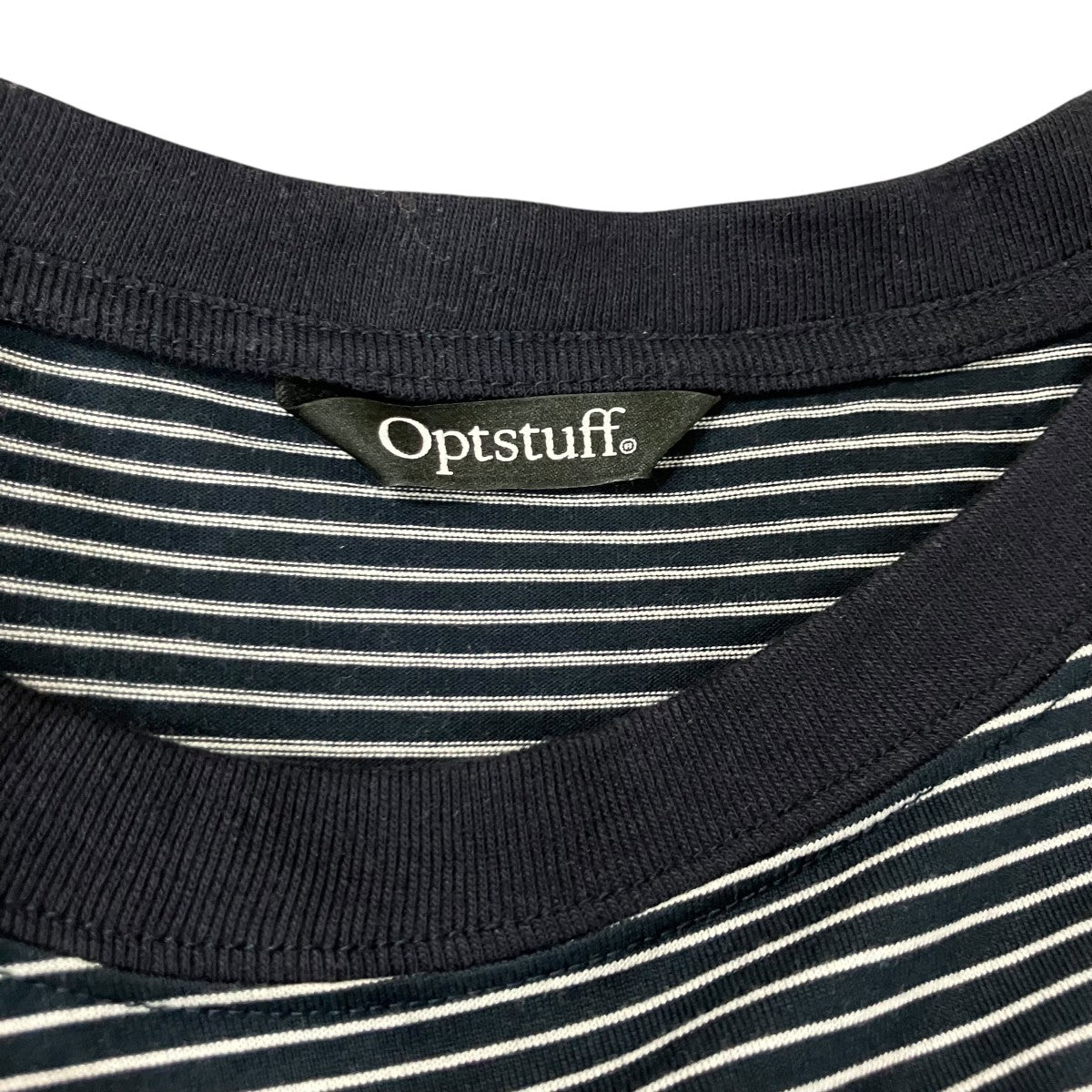 OPTSSTUFF ボーダーカットソー 古着・中古-5枚目のアイテム画像