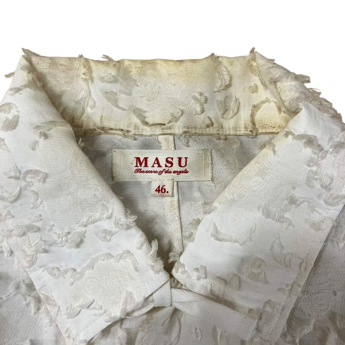MASU ビックカモリボンシャツ 古着・中古-5枚目のアイテム画像