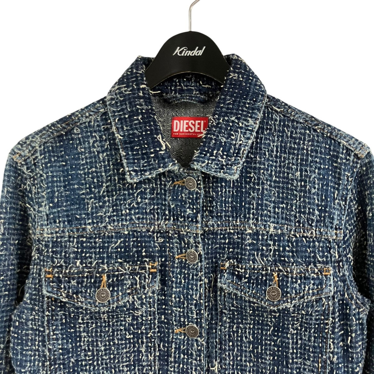DIESEL 加工デニムジャケット 古着・中古-2枚目のアイテム画像