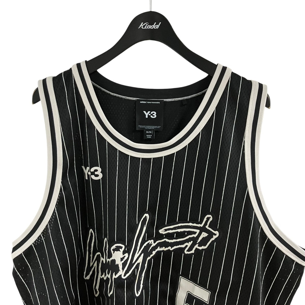 Y-3 ベースボールジャージ メッシュタンクトップ 古着・中古-2枚目のアイテム画像