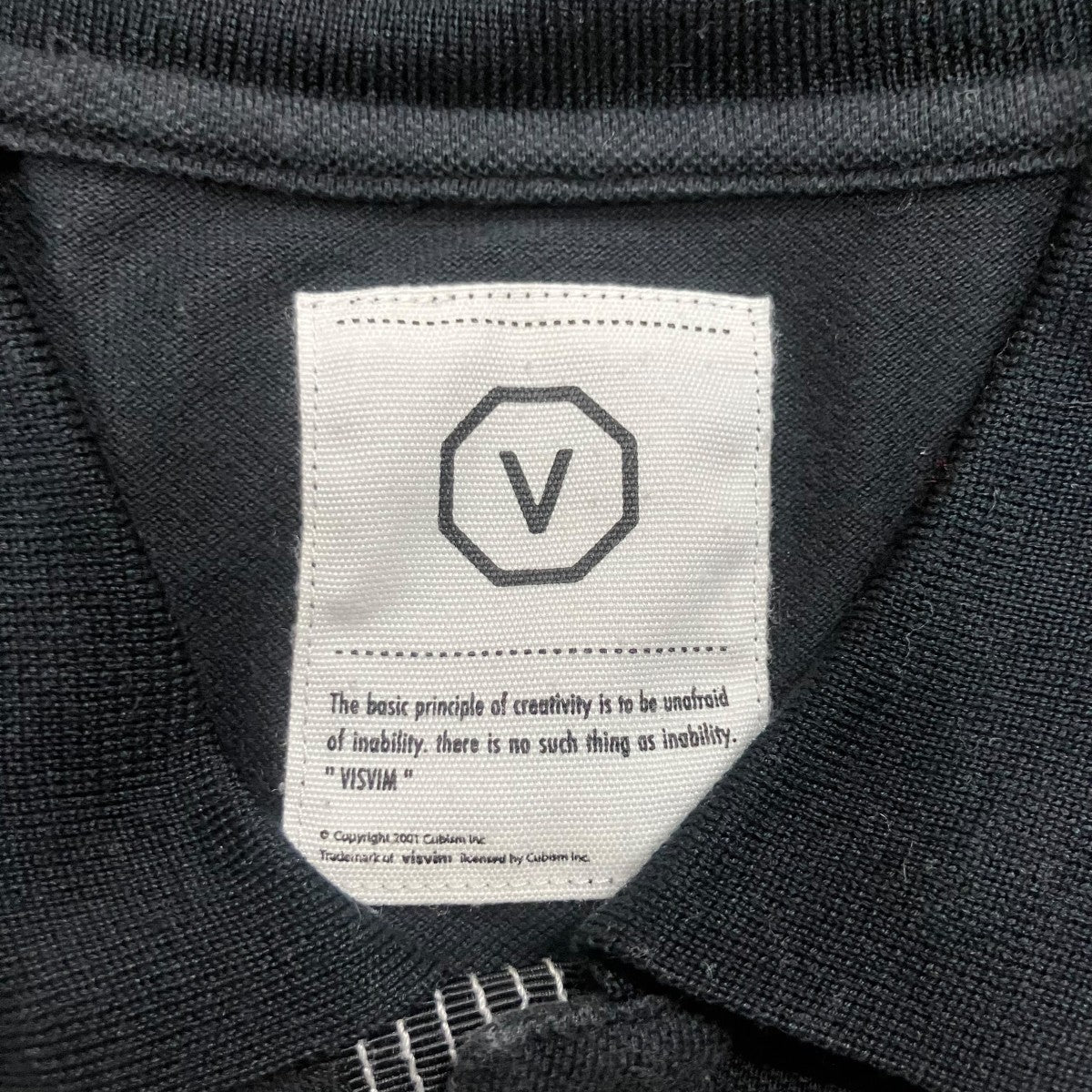 VISVIM サイトエンブロイダリーポロシャツ 古着・中古-5枚目のアイテム画像