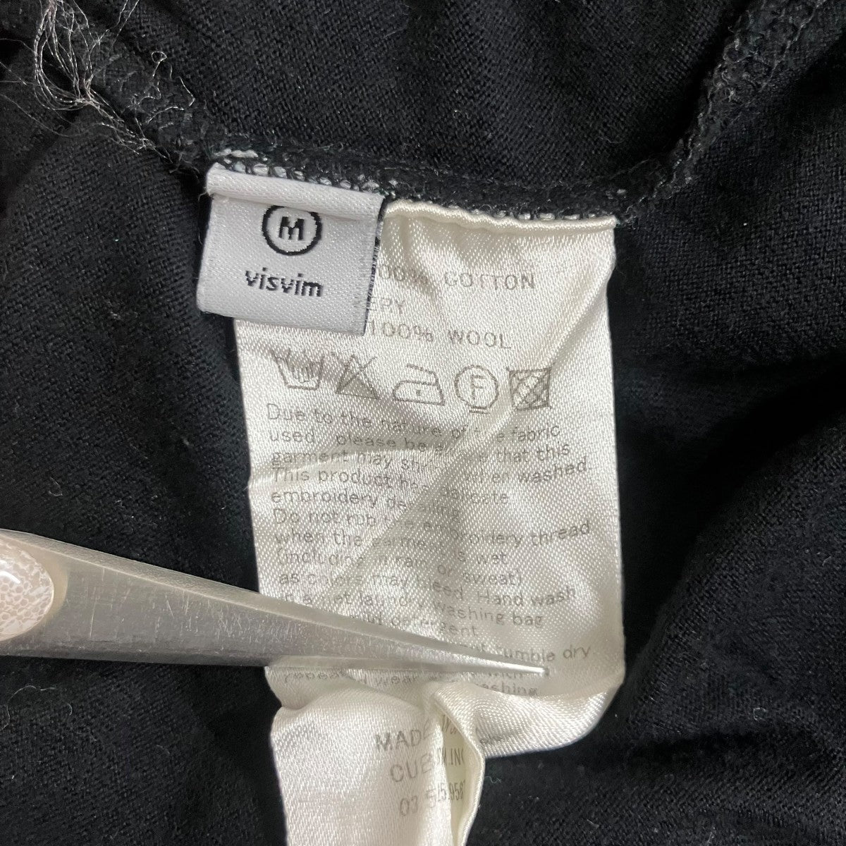 VISVIM エンブロイダリーポケットTシャツ 古着・中古-6枚目のアイテム画像