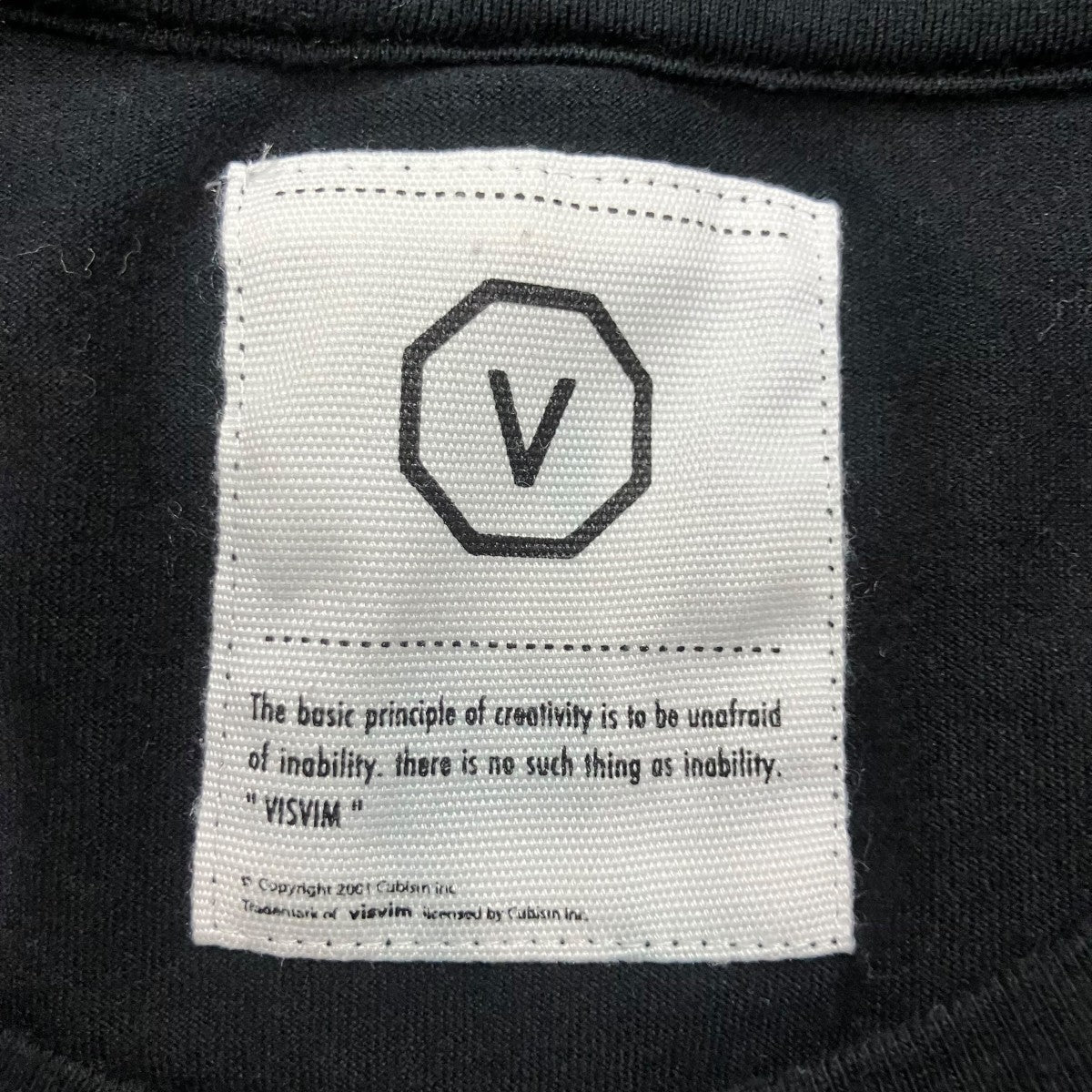 VISVIM エンブロイダリーポケットTシャツ 古着・中古-5枚目のアイテム画像