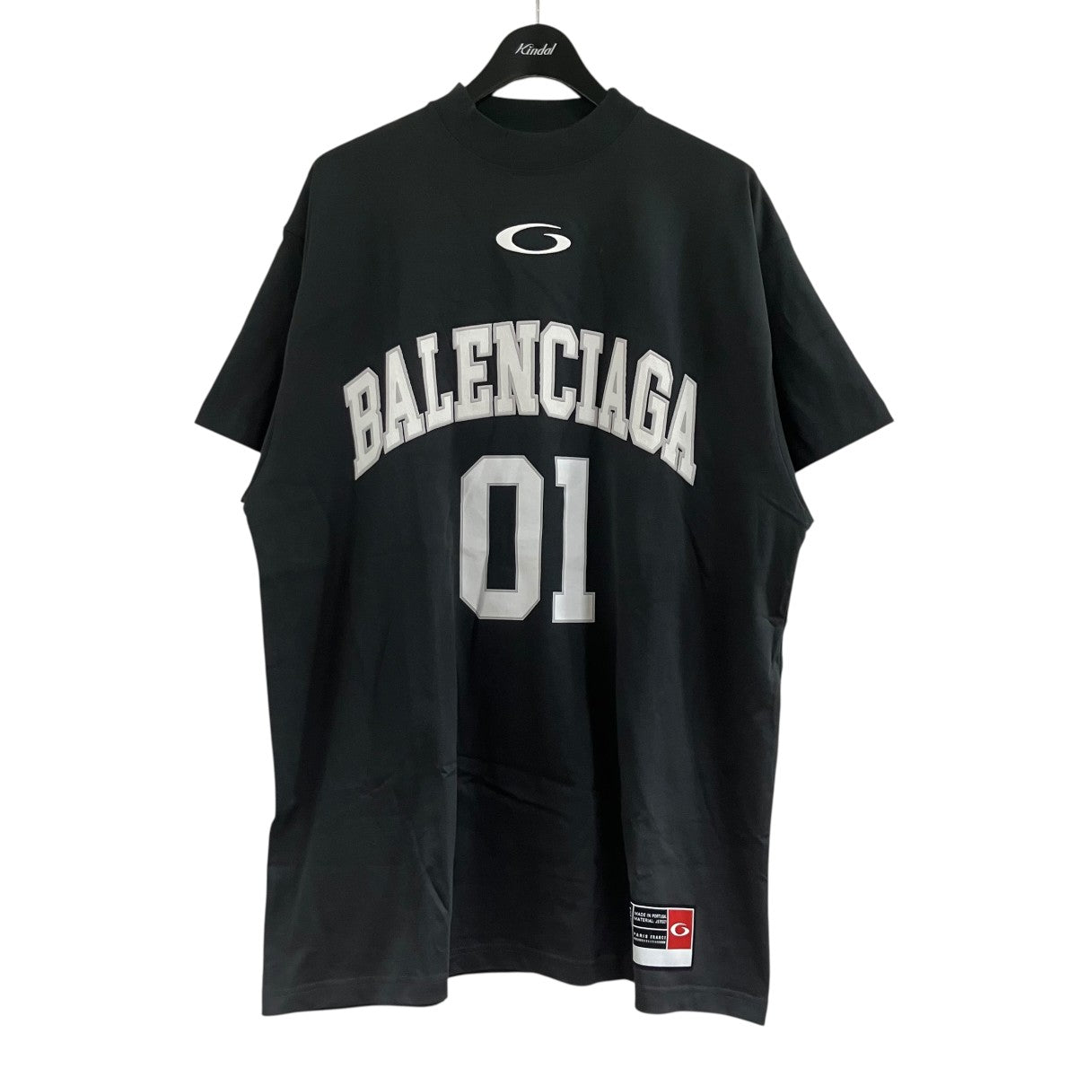 BALENCIAGA ロゴパッチTシャツ カットソー 古着・中古-1枚目のアイテム画像