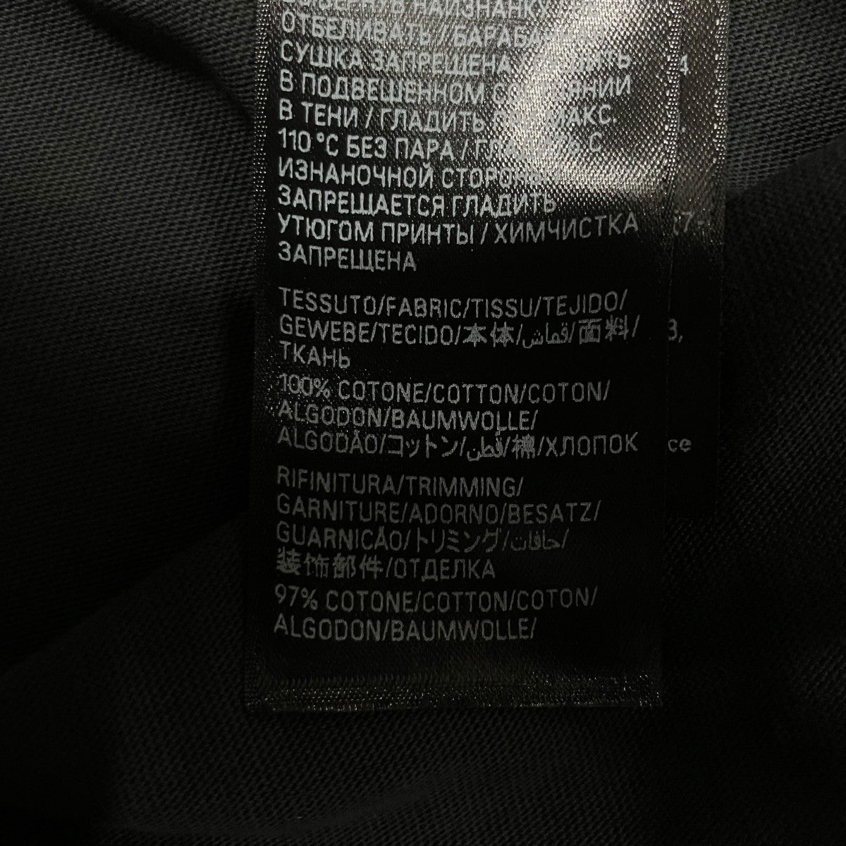 BALENCIAGA ロゴパッチTシャツ カットソー 古着・中古-7枚目のアイテム画像