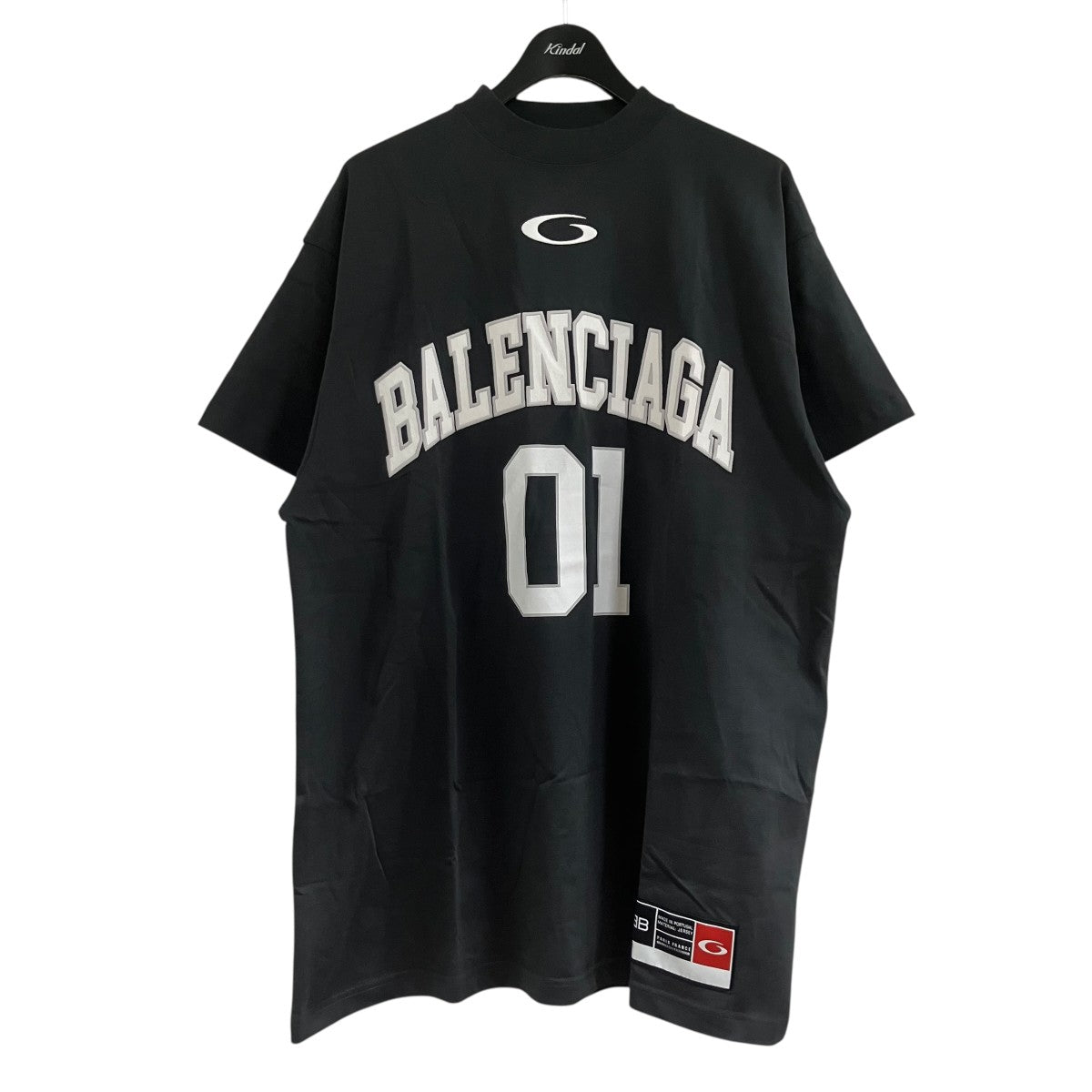 BALENCIAGA ロゴパッチＴシャツ カットソー 古着・中古-1枚目のアイテム画像