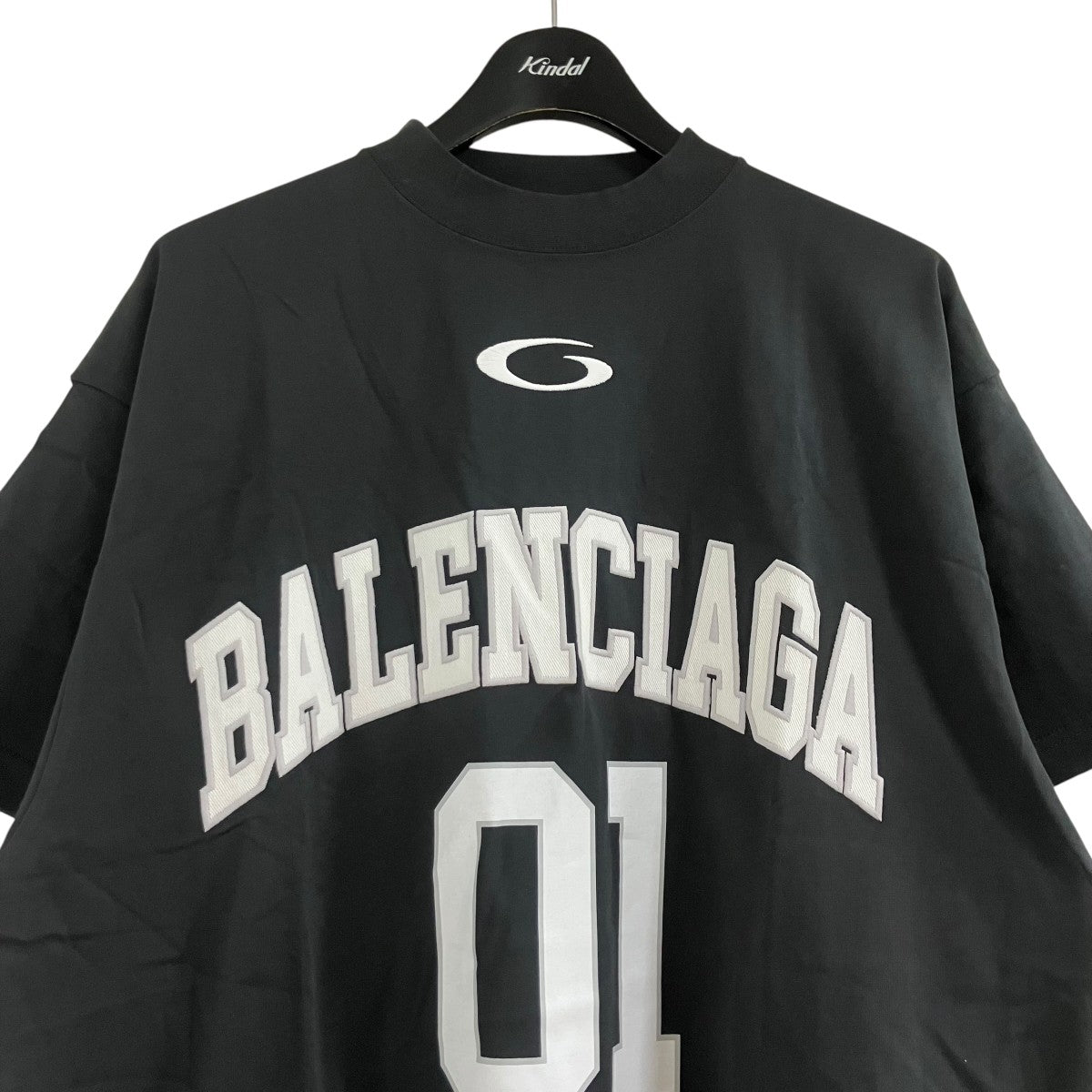 BALENCIAGA ロゴパッチＴシャツ カットソー 古着・中古-2枚目のアイテム画像
