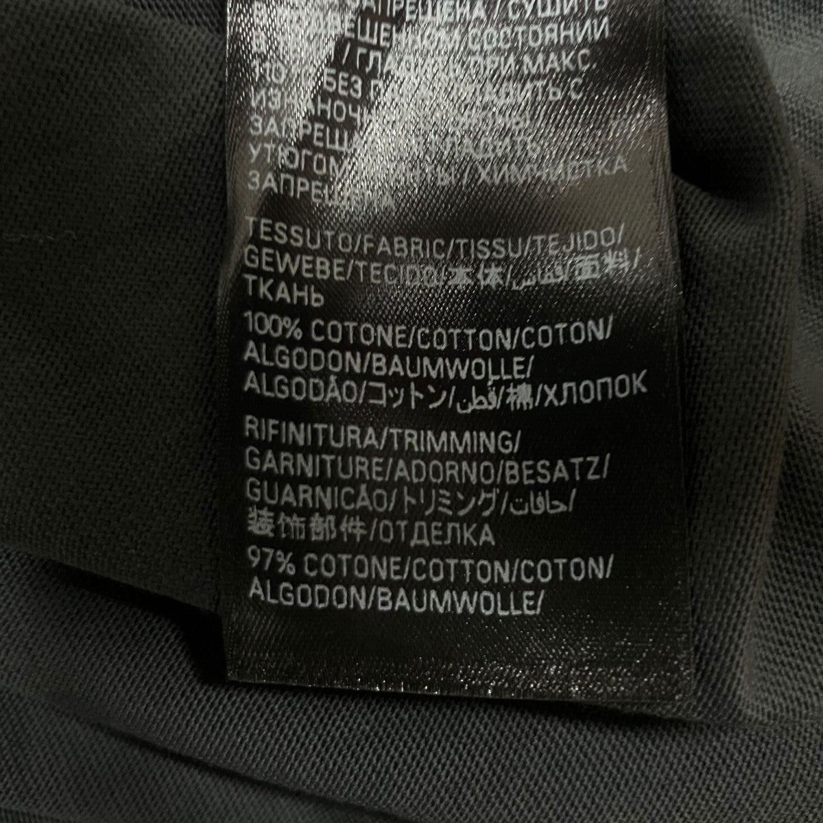 BALENCIAGA ロゴパッチＴシャツ カットソー 古着・中古-7枚目のアイテム画像