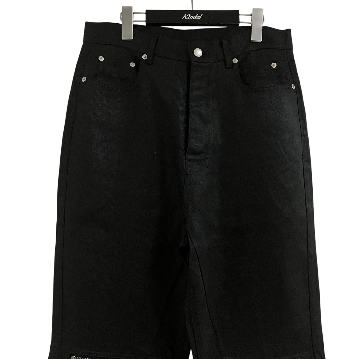 RICK OWENS ボランフレアカーゴロングパンツ 古着・中古-2枚目のアイテム画像