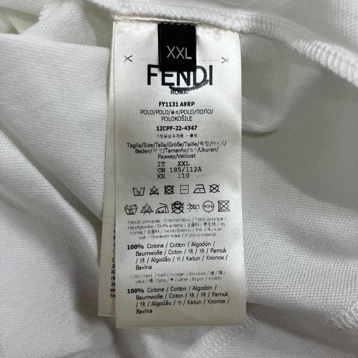 FENDI ポロシャツ 古着・中古-6枚目のアイテム画像