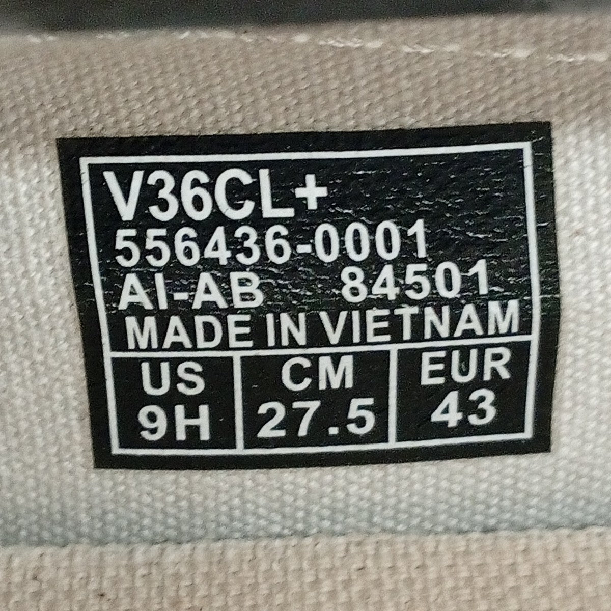 VANS ローカットスニーカー 古着・中古-6枚目のアイテム画像