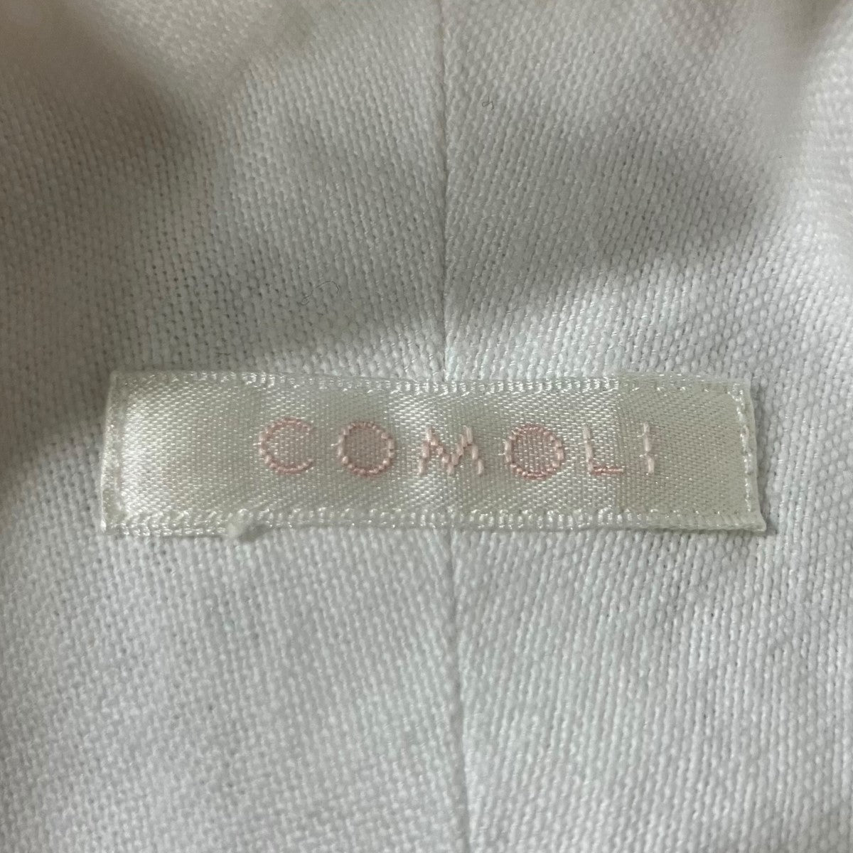 COMOLI オックスBDシャツ 古着・中古-5枚目のアイテム画像