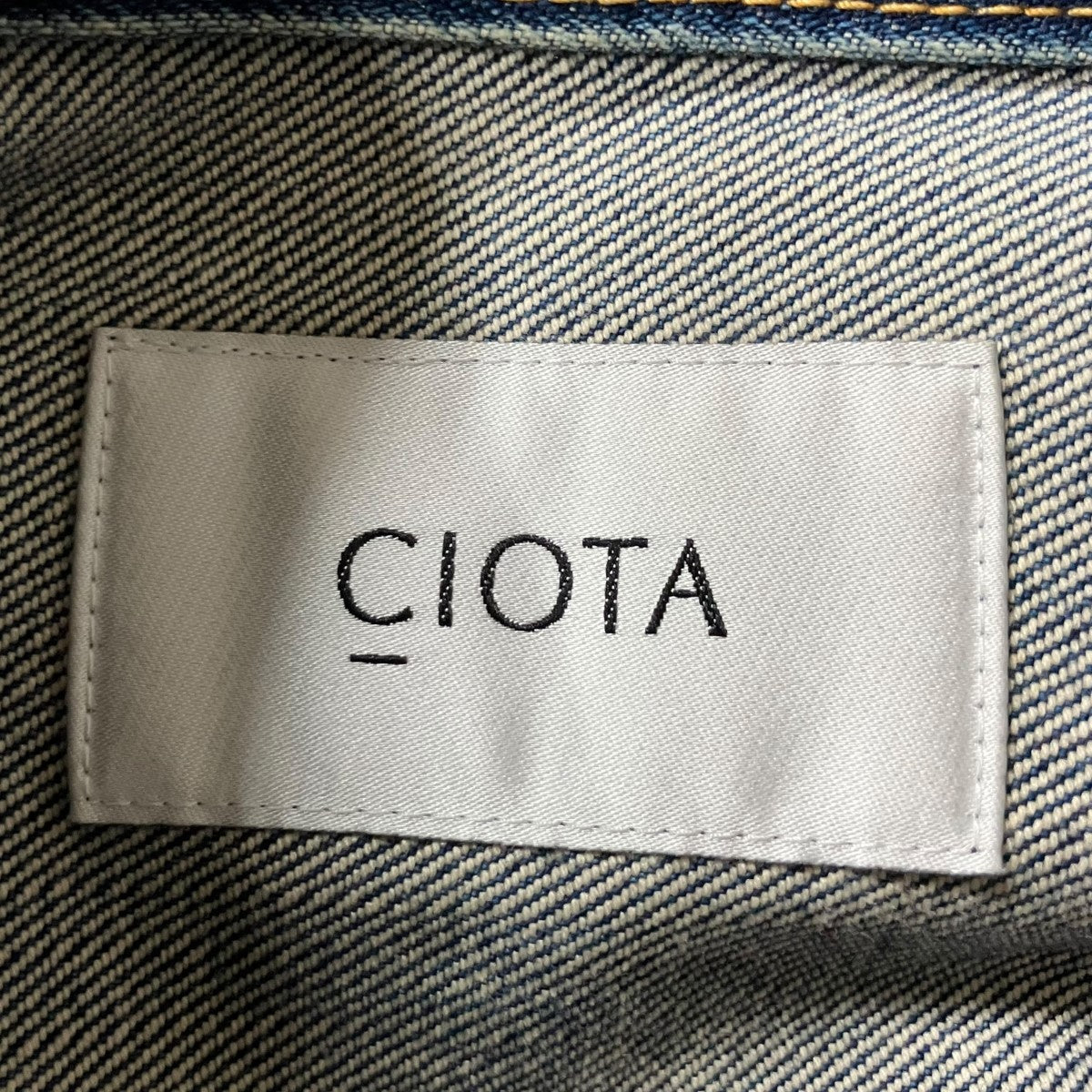 CIOTA デニムジャケット 古着・中古-5枚目のアイテム画像