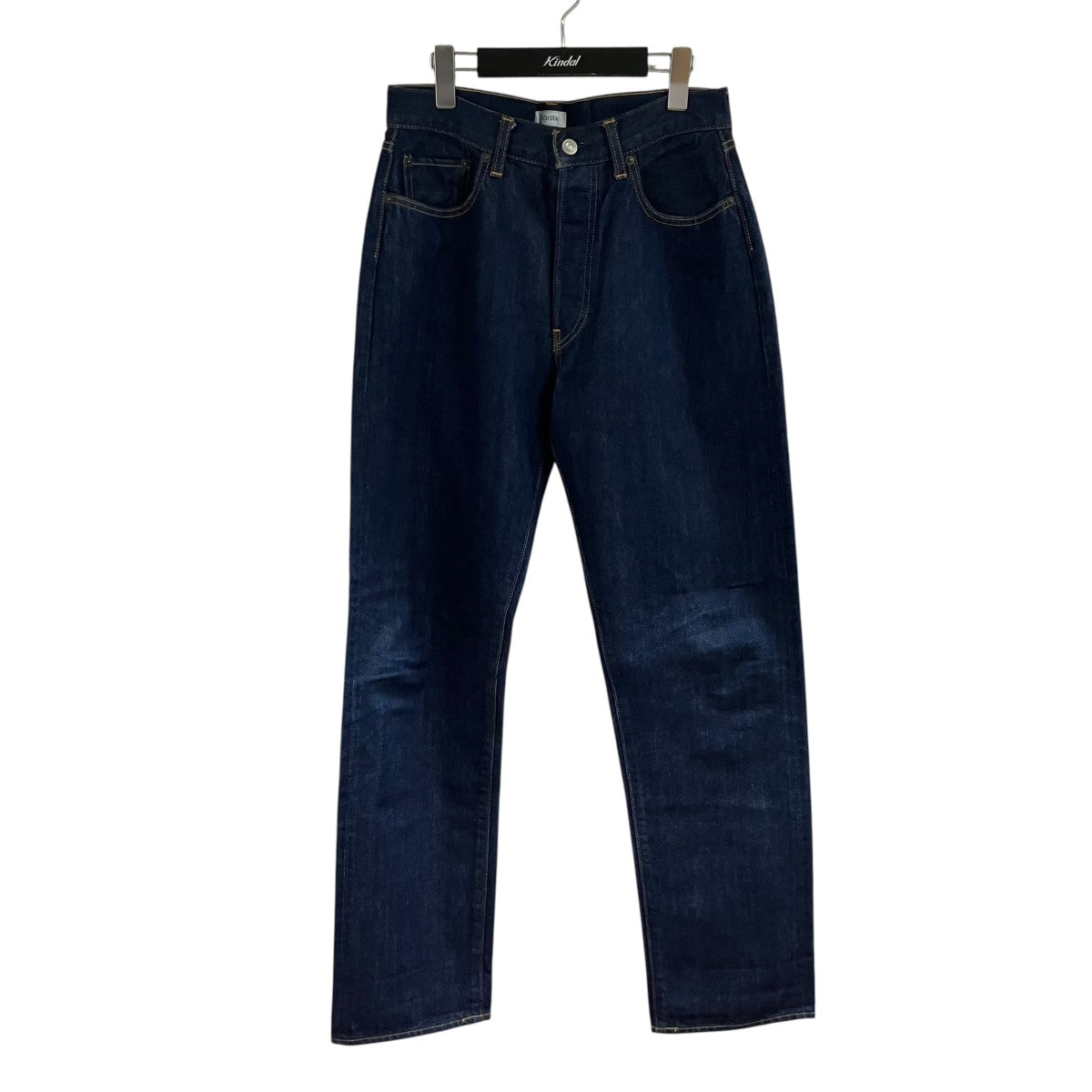 藍スビンコットン 13．5oz ストレートデニムパンツ