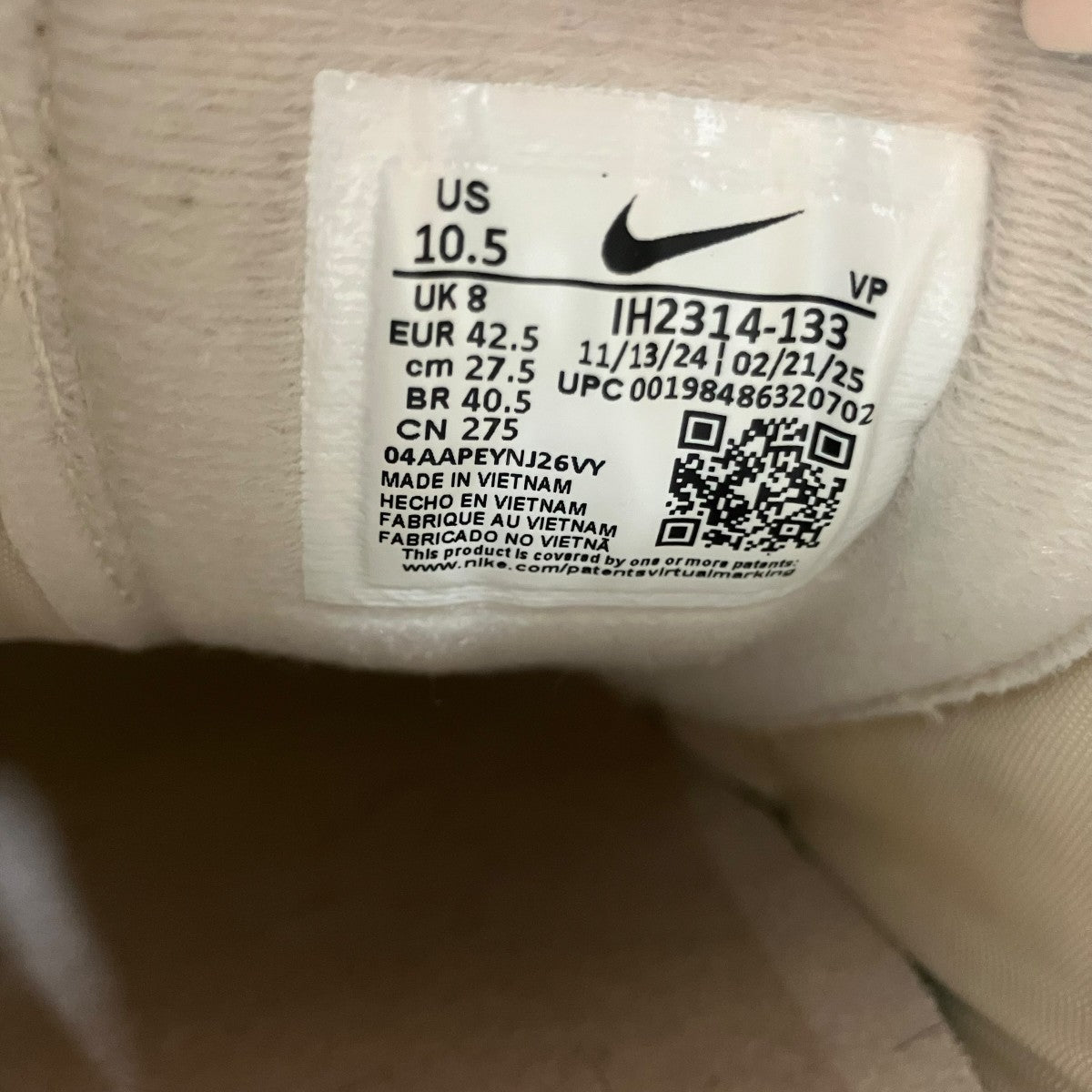 NIKE ローカットスニーカー 古着・中古-8枚目のアイテム画像