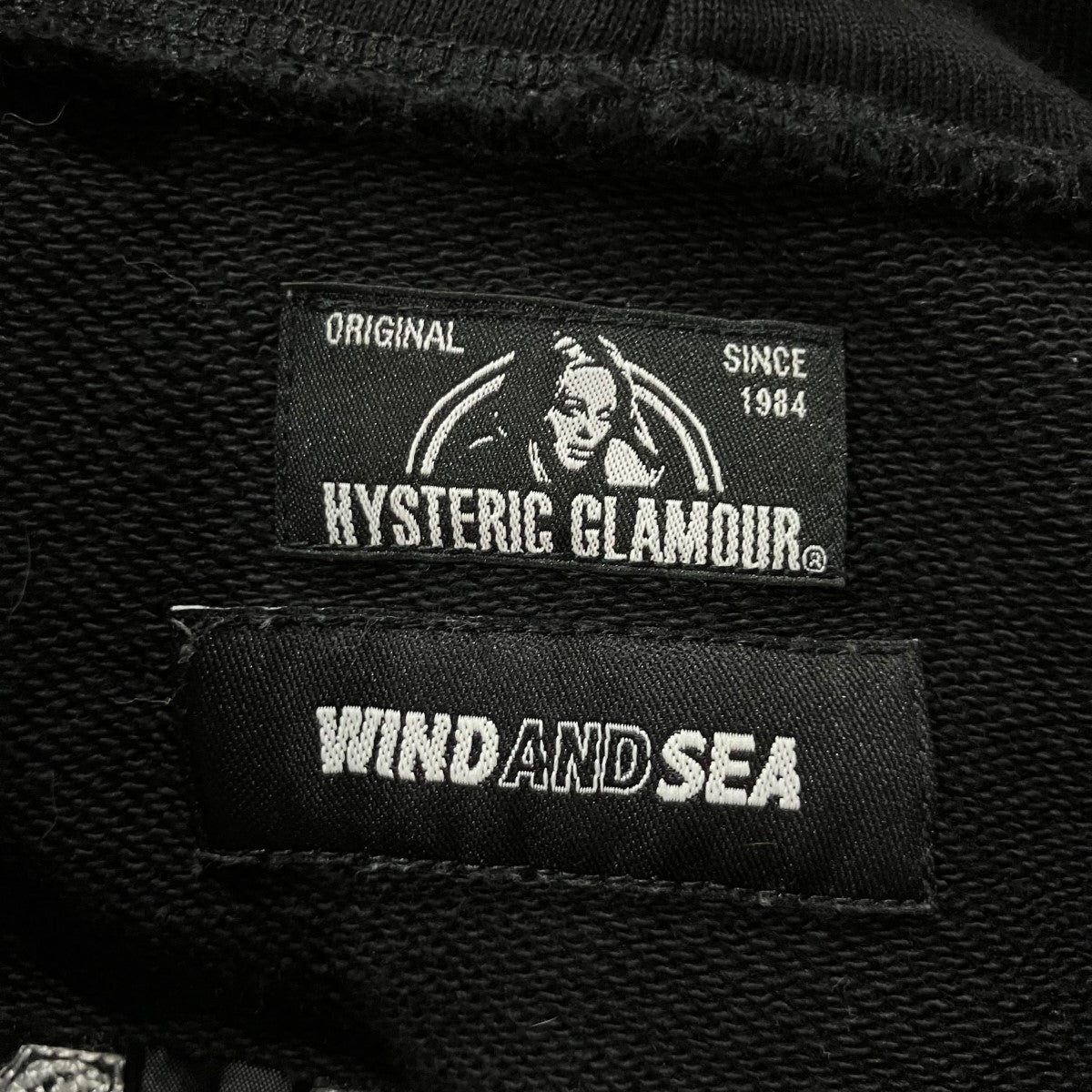 Hysteric Glamour×WIND AND SEA プルオーバーパーカー 古着・中古-6枚目のアイテム画像