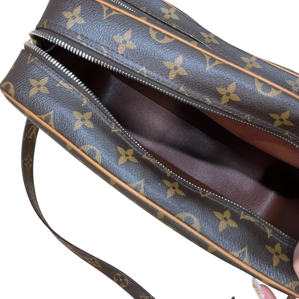 LOUIS VUITTON モノグラム・ナイルショルダーバッグ 古着・中古-6枚目のアイテム画像