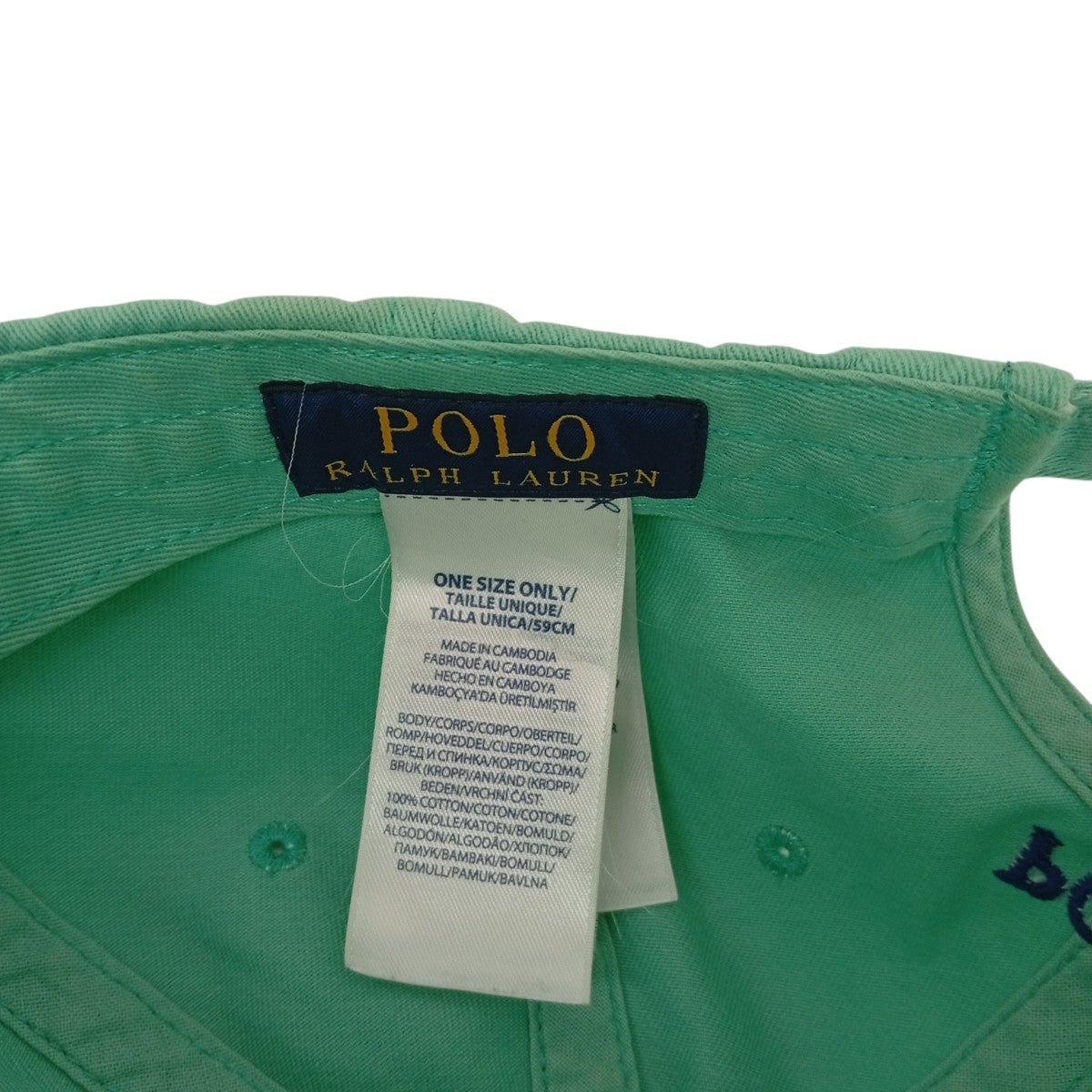 POLO RALPH LAUREN キャップ 古着・中古-9枚目のアイテム画像