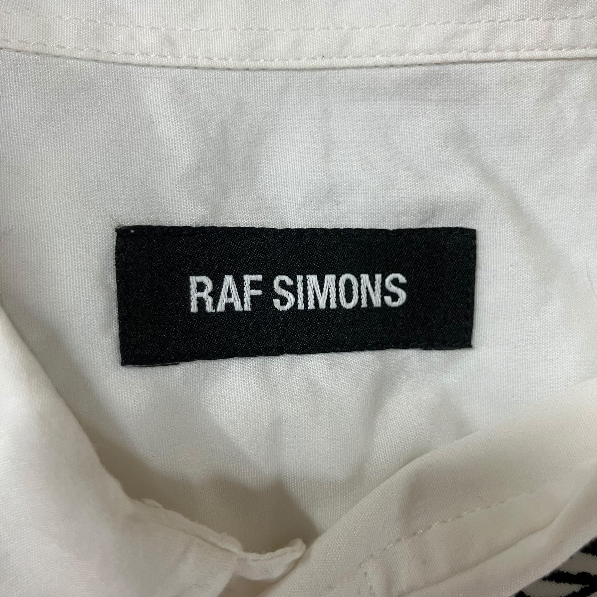 RAF SIMONS ビックシルエットシャツ 古着・中古-5枚目のアイテム画像