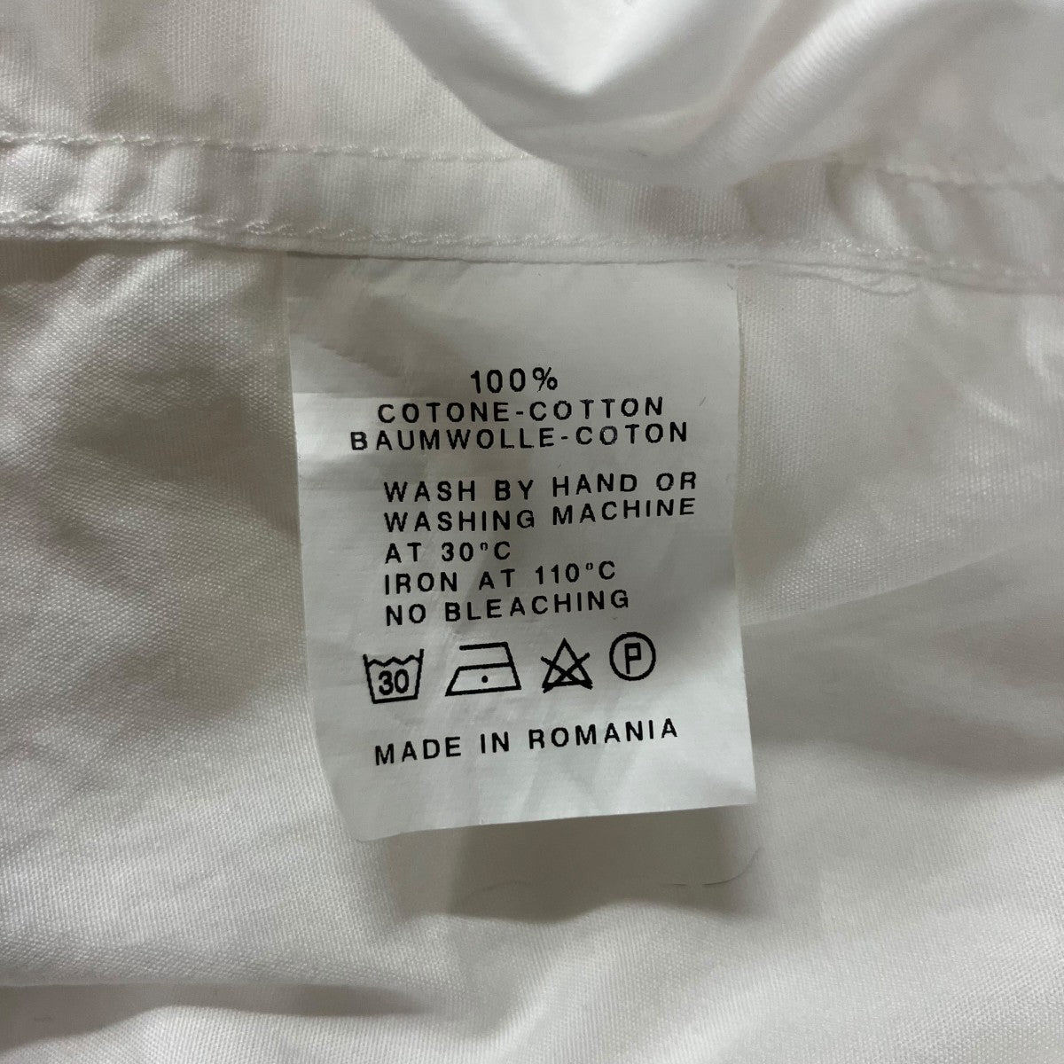 RAF SIMONS ビックシルエットシャツ 古着・中古-6枚目のアイテム画像