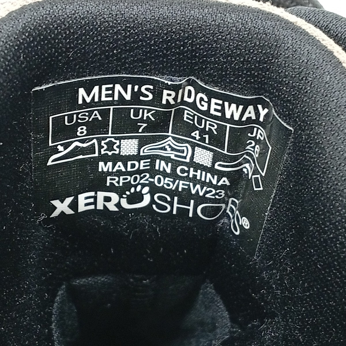 XEROSHOES 23AWハイカットスニーカーRP02-05 古着・中古-6枚目のアイテム画像