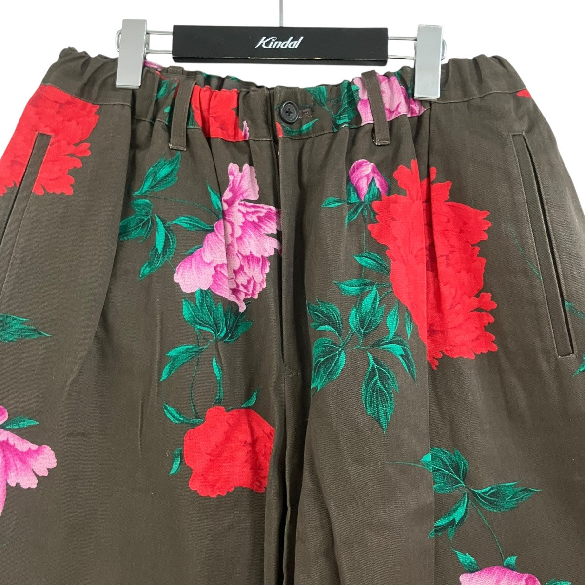 Yohji Yamamoto pour homme フローラルプリントショートパンツ 古着・中古-2枚目のアイテム画像