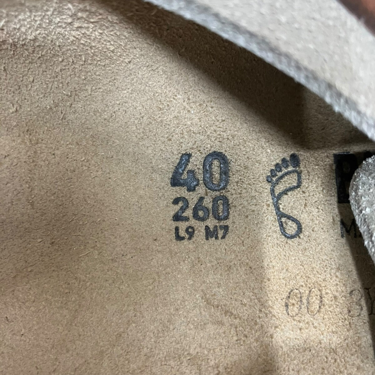 BIRKENSTOCK スウェードスライドサンダル ミュール 古着・中古-8枚目のアイテム画像