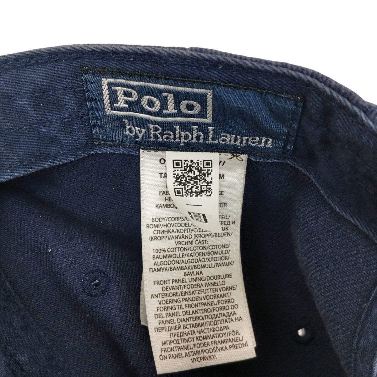 POLO RALPH LAUREN ロゴアップリケキャップ 古着・中古-6枚目のアイテム画像