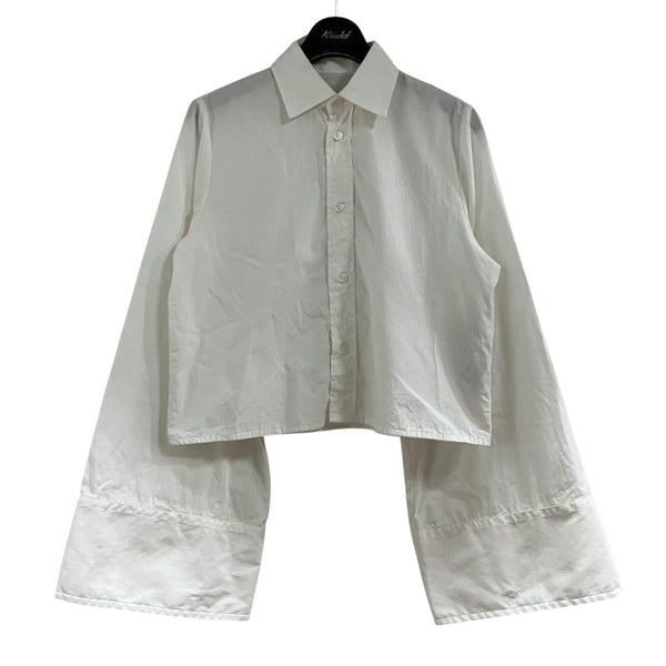 MM6 Maison Margiela(マルタンマルジェラ) クロップド2WAYシャツ