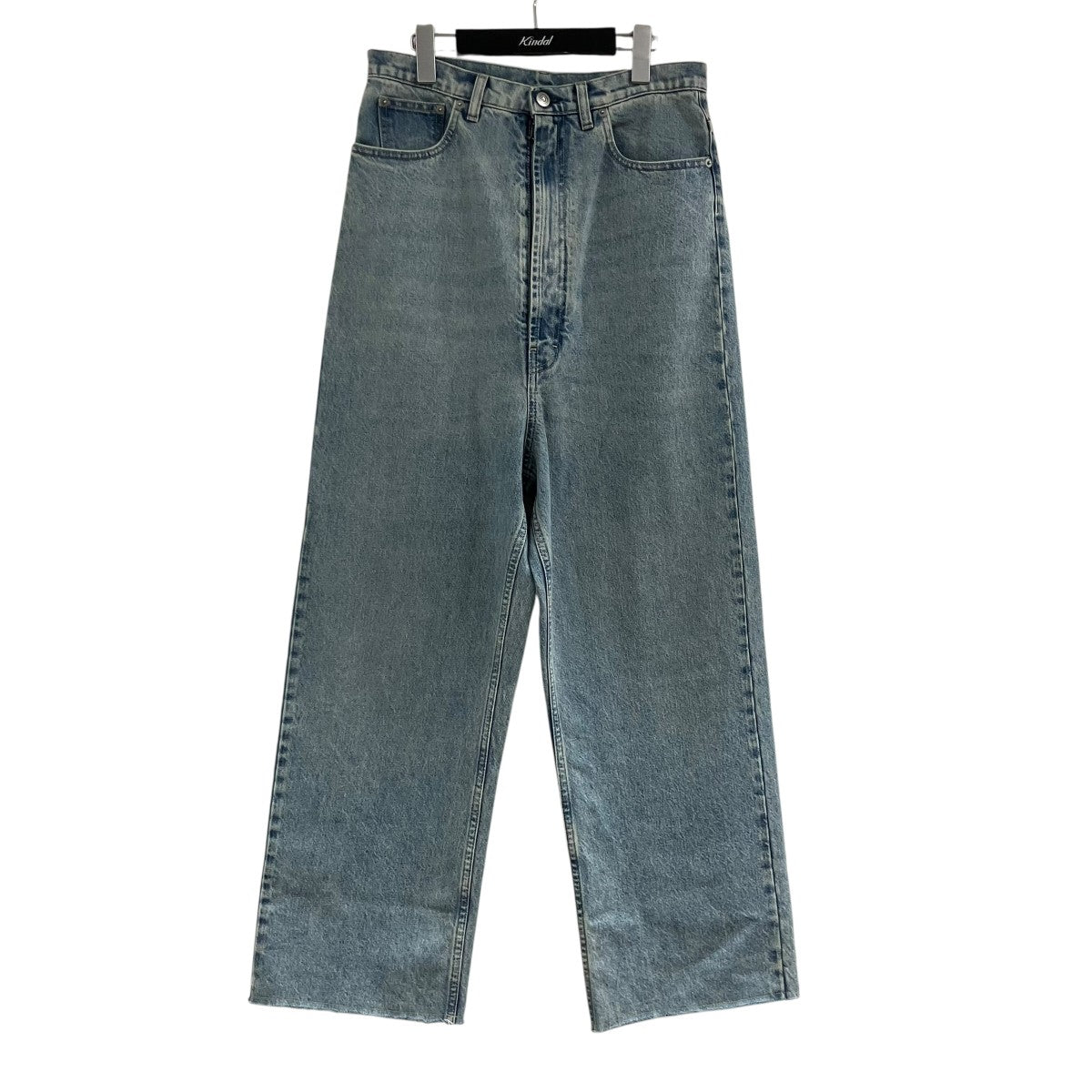 Maison Margiela アイスウォッシュド加工カットオフデニムパンツ 古着・中古-1枚目のアイテム画像