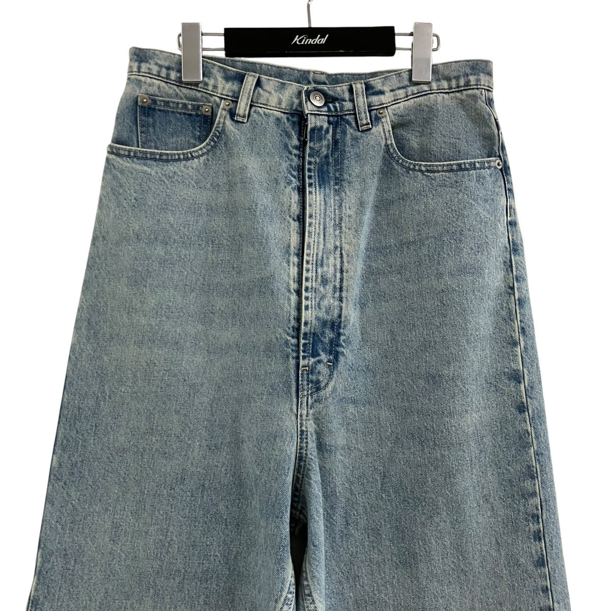Maison Margiela アイスウォッシュド加工カットオフデニムパンツ 古着・中古-2枚目のアイテム画像