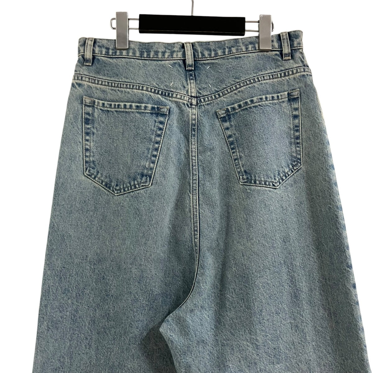 Maison Margiela アイスウォッシュド加工カットオフデニムパンツ 古着・中古-4枚目のアイテム画像
